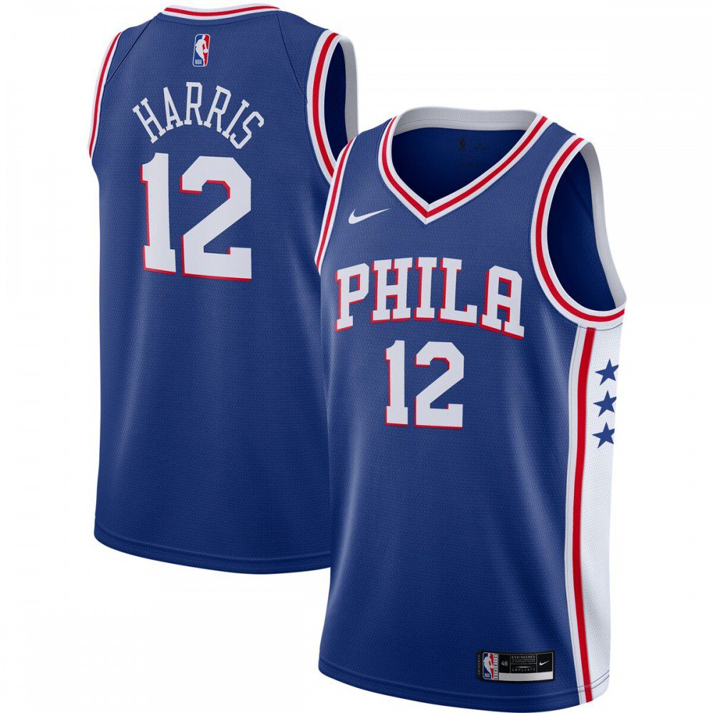 Tobias Harris Philadelphia 76ers 2020/21 Swingman Jersey - Royal - Icon Edition-Pro Kit Vault | Brand New 26/27 Sports Jerseys